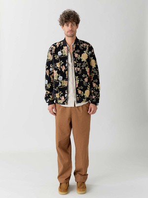 Siggi Reversible Bomber Jacket antique/black from Yahmo