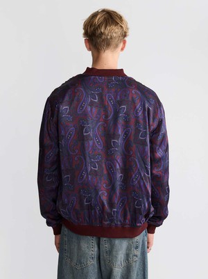 Oskar Reversible Bomber Jacket Orchid/Wine from Yahmo