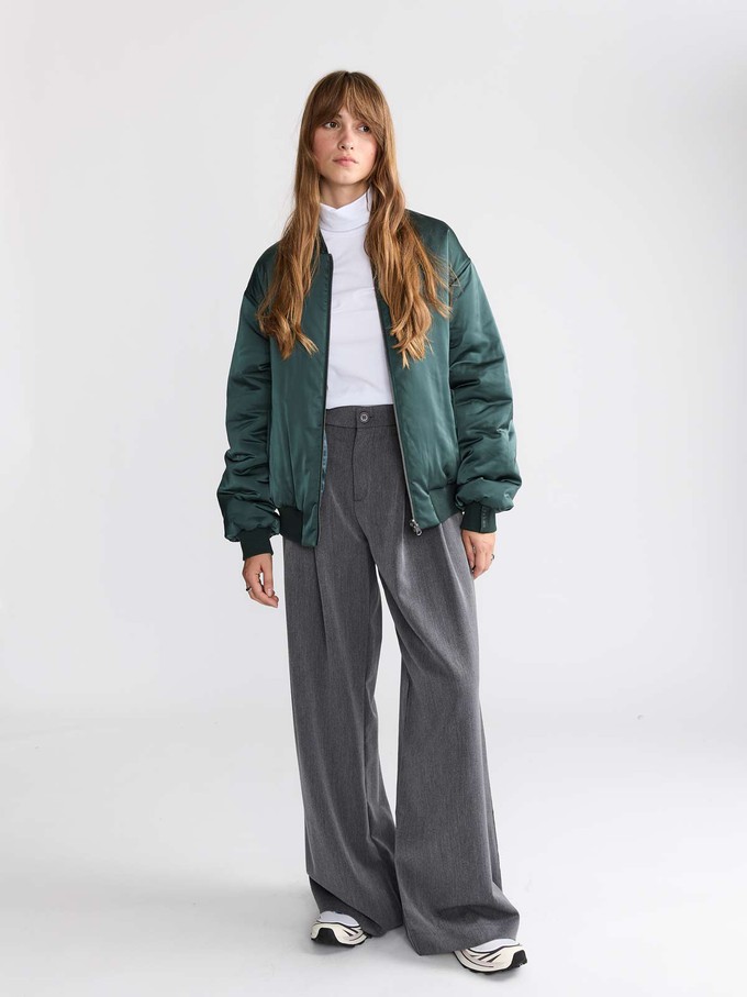 Grete Reversible Bomber Shadow/Petrol from Yahmo