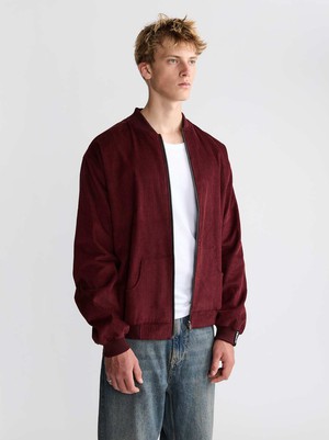 Oskar Reversible Bomber Jacket Orchid/Wine from Yahmo