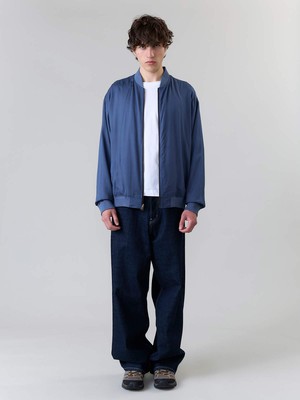 Fred Reversible Bomber Jacket zen indigo/blue from Yahmo