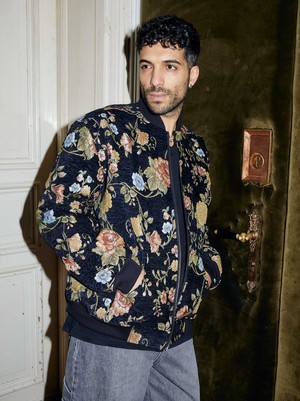 Siggi Reversible Bomber Jacket antique/black from Yahmo