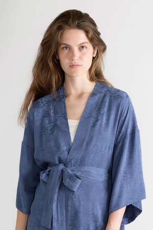 Liese Kimono zen indigo from Yahmo