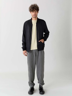 Laslo Reversible Bomber Jacket Kaleidoscope/Black from Yahmo