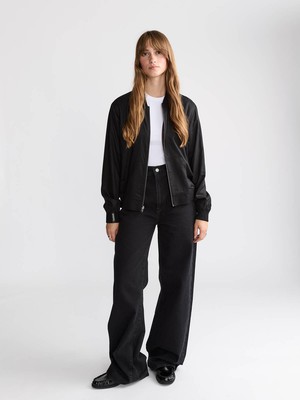Ruth Reversible Bomber Jacket Cobra/Black from Yahmo