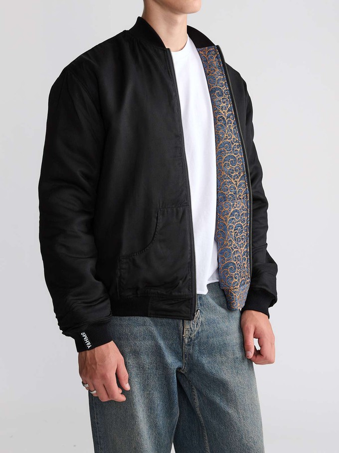 Siggi Reversible Bomber Jacket Copper/Black from Yahmo