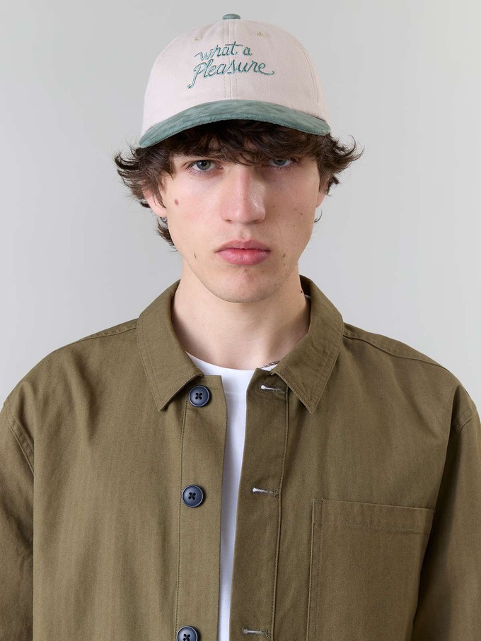 Fritz Embroidered Workwear Jacket olive from Yahmo