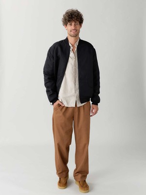 Siggi Reversible Bomber Jacket antique/black from Yahmo