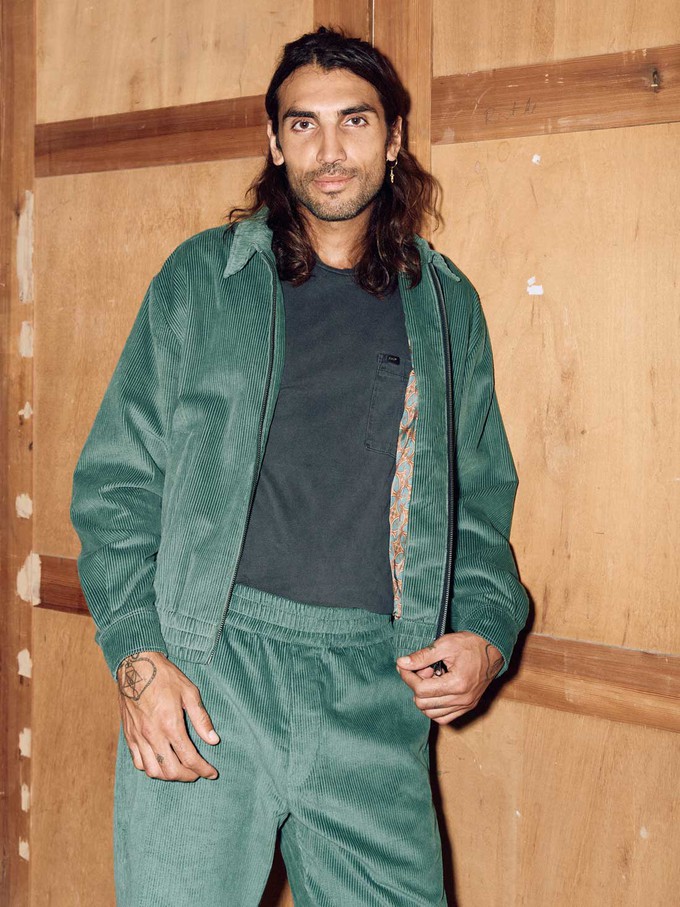 Otmar Pants Teal from Yahmo