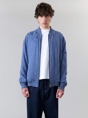 Fred Reversible Bomber Jacket zen indigo/blue from Yahmo