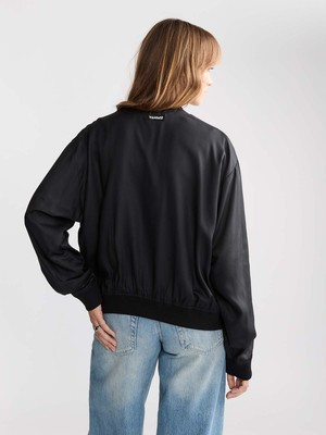 Lene Reversible Bomber Jacket Onyx/Black from Yahmo