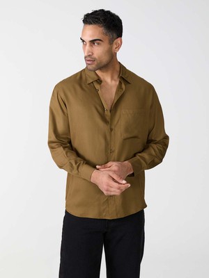 Hans Shirt brown from Yahmo