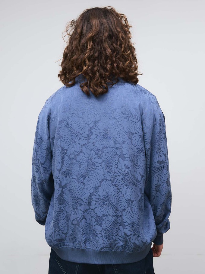 Fred Reversible Bomber Jacket zen indigo/blue from Yahmo