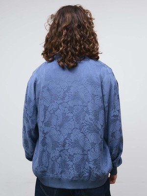 Fred Reversible Bomber Jacket zen indigo/blue from Yahmo