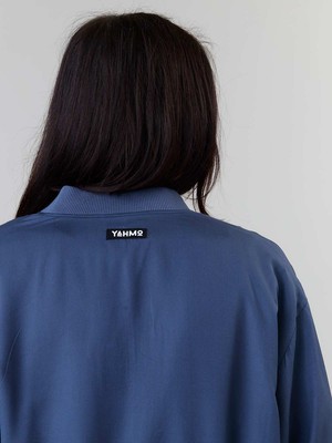 Lene Reversible Bomber Jacket zen indigo/blue from Yahmo