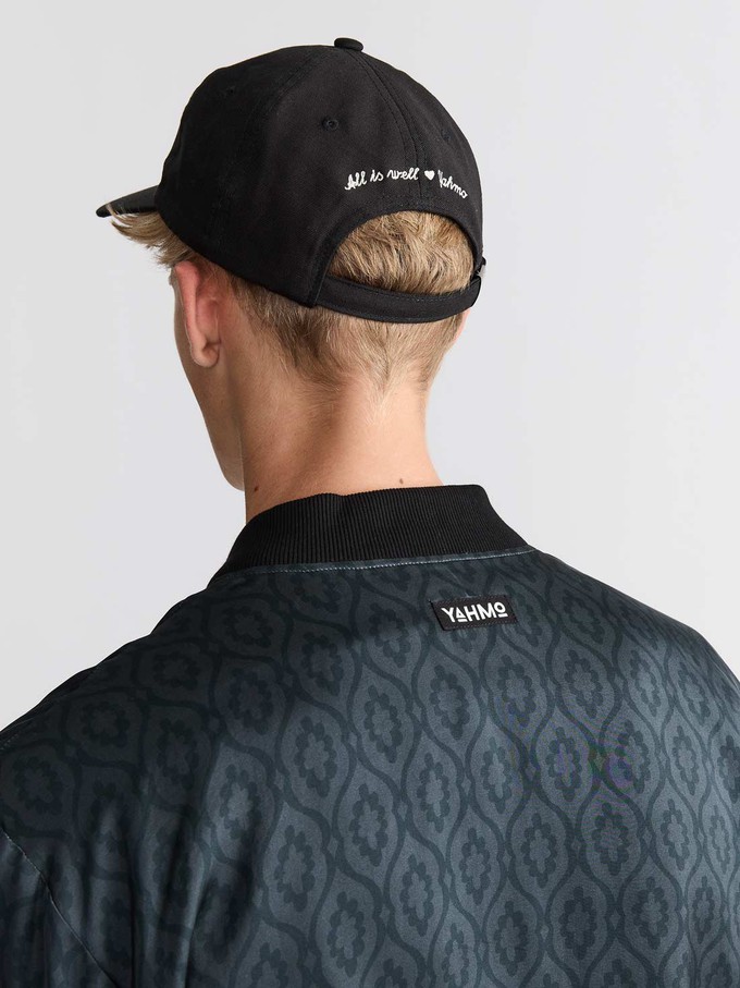 Laslo Reversible Bomber Jacket Opal/Black from Yahmo