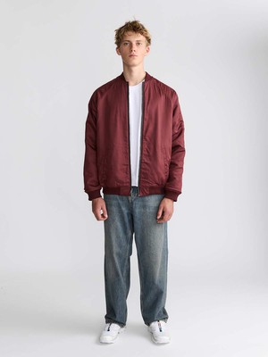 Bruno Reversible Bomber Jacket Garden/Wine from Yahmo