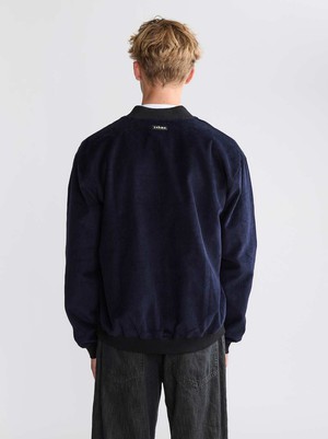 Oskar Reversible Bomber Paisley/Navy from Yahmo