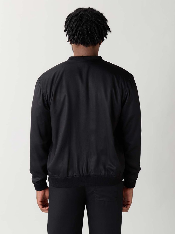 Laslo Reversible Bomber Jacket eclipse/black from Yahmo