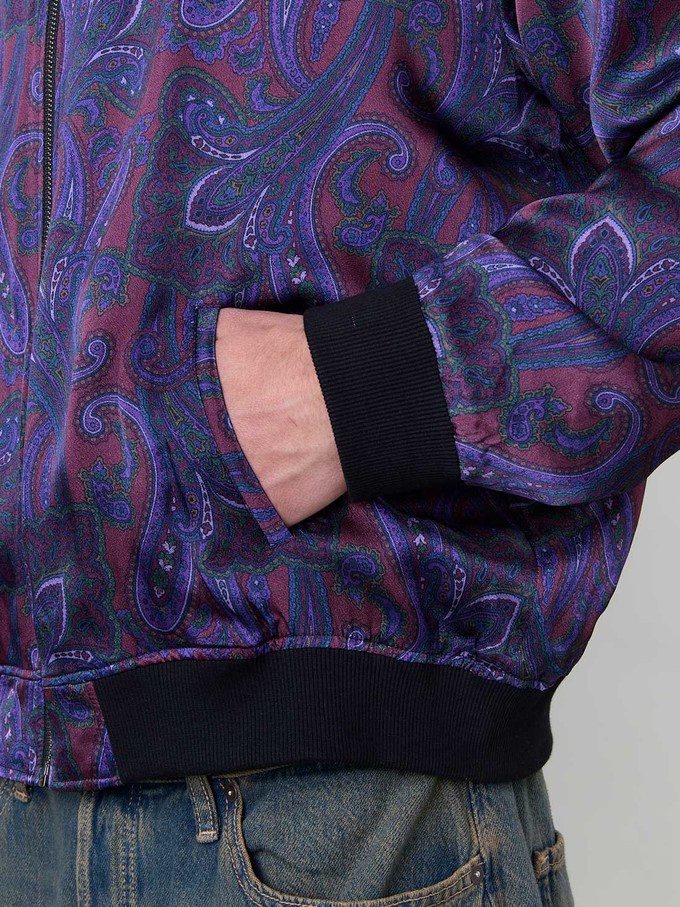 Fred Reversible Bomber Jacket orchid/black from Yahmo