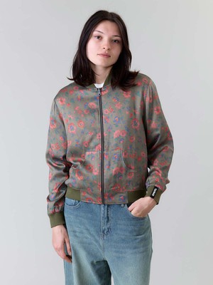 Ruth Reversible Bomber Jacket daydream/olive from Yahmo