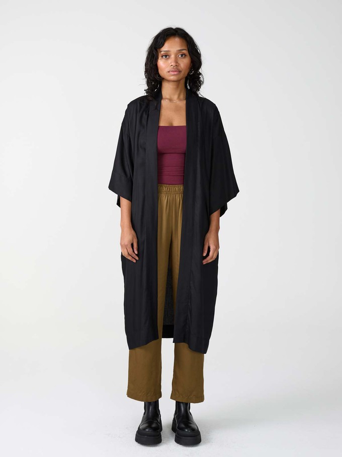 Liese Kimono black from Yahmo