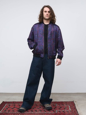 Fred Reversible Bomber Jacket orchid/black from Yahmo