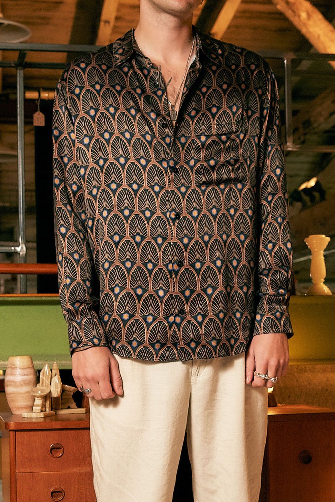 metropolis Better-Than-Silk Shirt from Yahmo