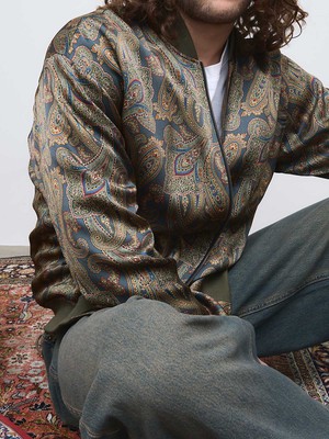 Fred Reversible Bomber Jacket palermo/olive from Yahmo