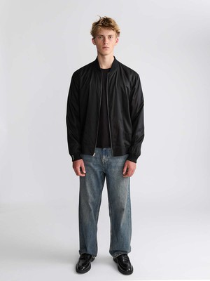Laslo Reversible Bomber Jacket Eclipse/Black from Yahmo