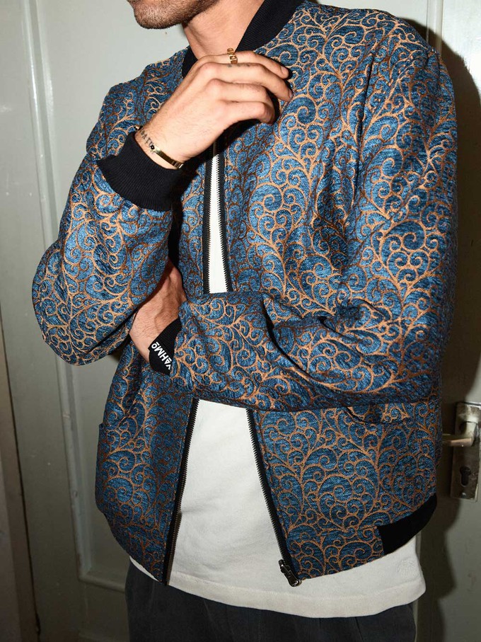 Siggi Reversible Bomber Jacket Copper/Black from Yahmo