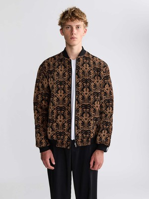 Siggi Reversible Bomber Jacket Palm/Black from Yahmo