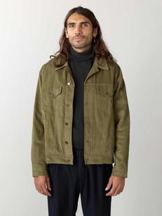 Oswald Jacket Olive via Yahmo