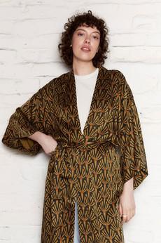artdeco Better-Than-Silk Kimono via Yahmo