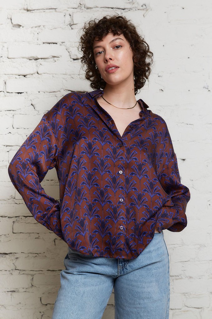 moka Better-Than-Silk Shirt from Yahmo