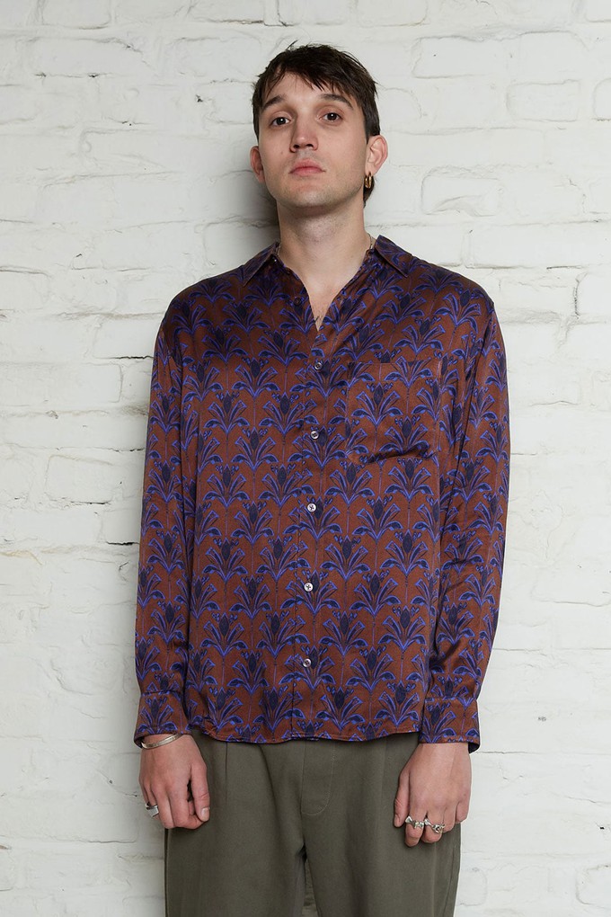 moka Better-Than-Silk Shirt from Yahmo