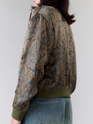 Lene Reversible Bomber Jacket palermo/olive from Yahmo