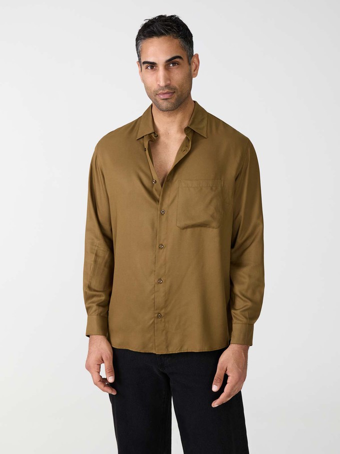 Hans Shirt brown from Yahmo