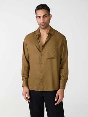 Hans Shirt brown from Yahmo