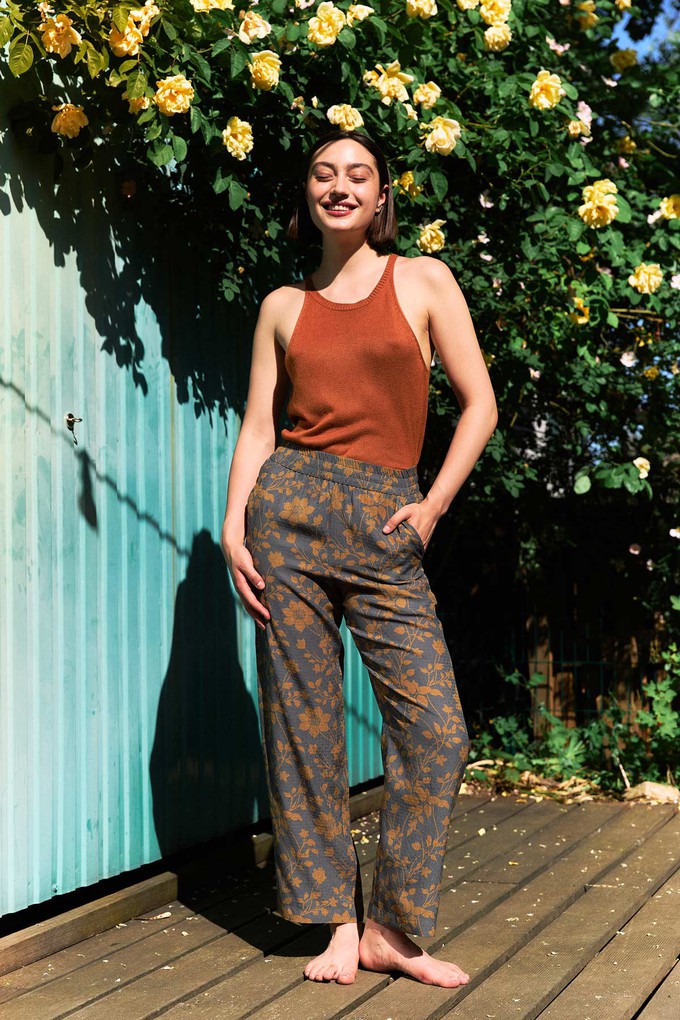 Hilde Pants Ikebana from Yahmo