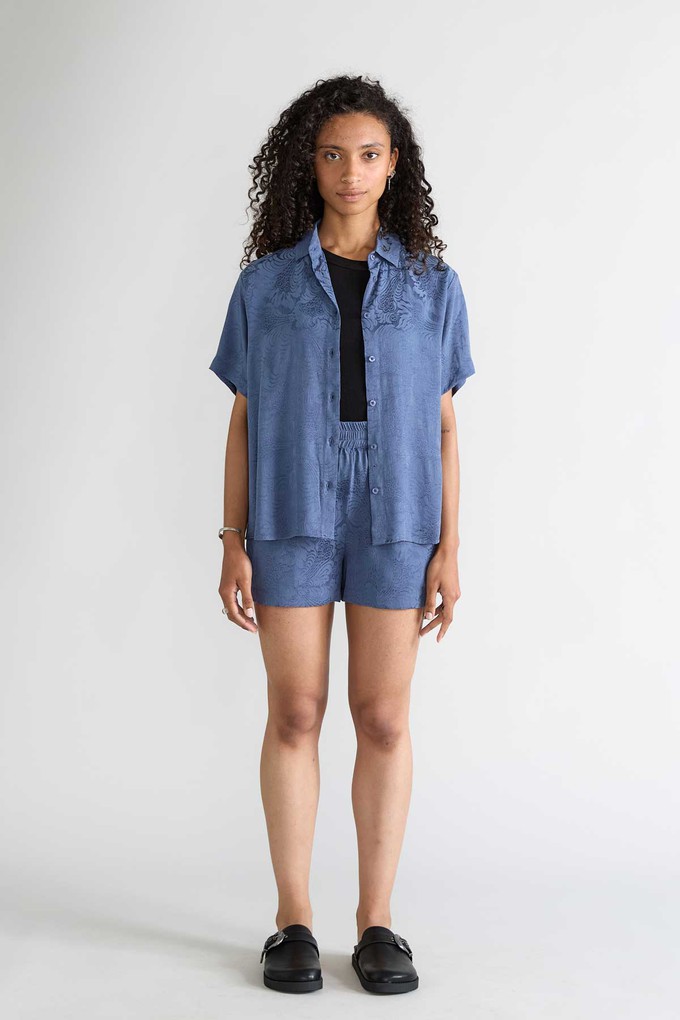 Lotte Shirt Zen Indigo from Yahmo