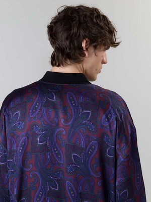 Fred Reversible Bomber Jacket orchid/black from Yahmo