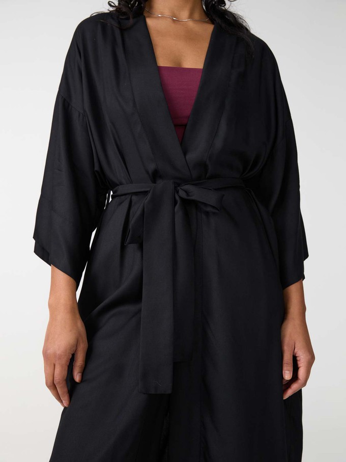 Liese Kimono black from Yahmo