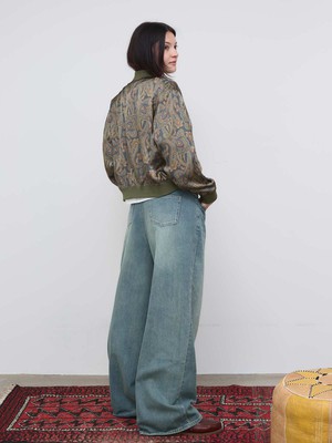 Lene Reversible Bomber Jacket palermo/olive from Yahmo