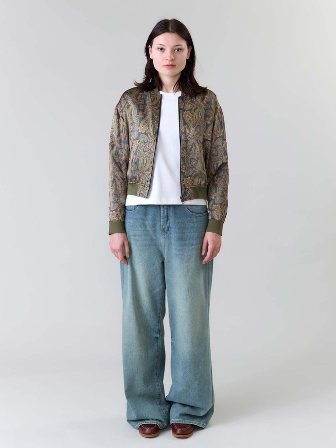 Lene Reversible Bomber Jacket palermo/olive from Yahmo
