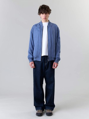 Fred Reversible Bomber Jacket zen indigo/blue from Yahmo