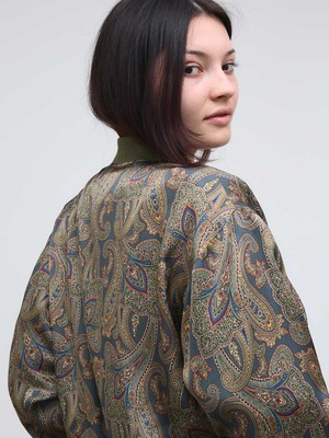 Lene Reversible Bomber Jacket palermo/olive from Yahmo