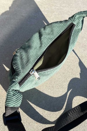 teal Corduroy Bum Bag from Yahmo