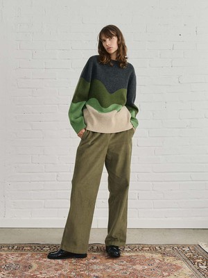 Marta Pants Olive from Yahmo