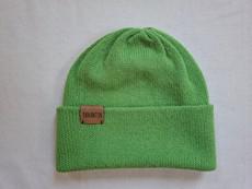 Knitted Hat for Kids | Grasshopper Green | 100% Alpaca Wool via Yanantin Alpaca